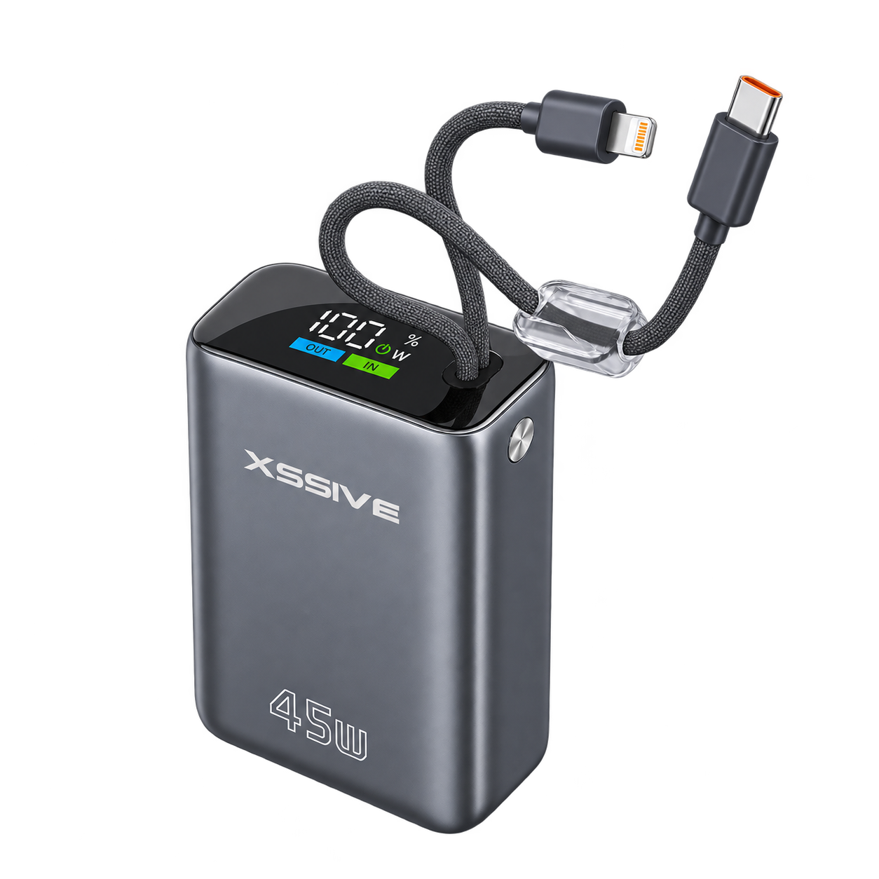 Xssive Powerbank Ultra Snelle Lader PD45W met Kabel 20000mAh XSS-PB55