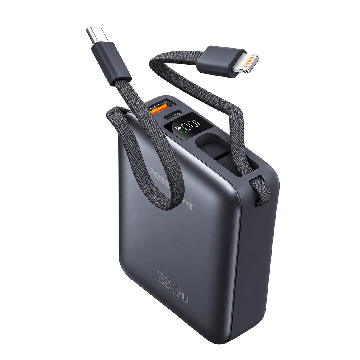 Xssive Mini Powerbank Snel Lader Met Kabel 20000mAh XSS-PB46